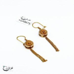 گوشواره آویزی شیرGAB675