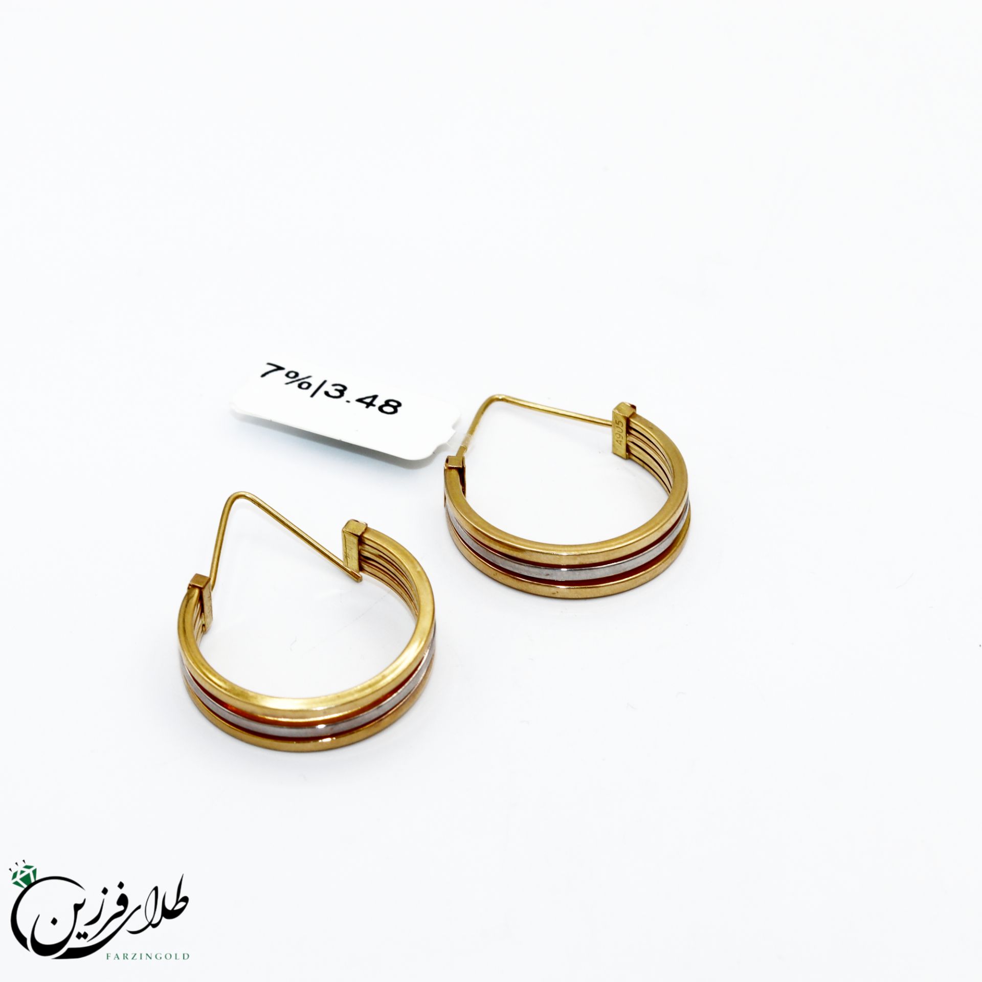 گوشواره حلقه RHB42